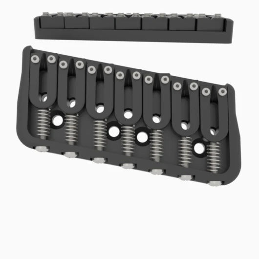Hipshot Multi-Scale Fixed Guitar Bridge, 7 String