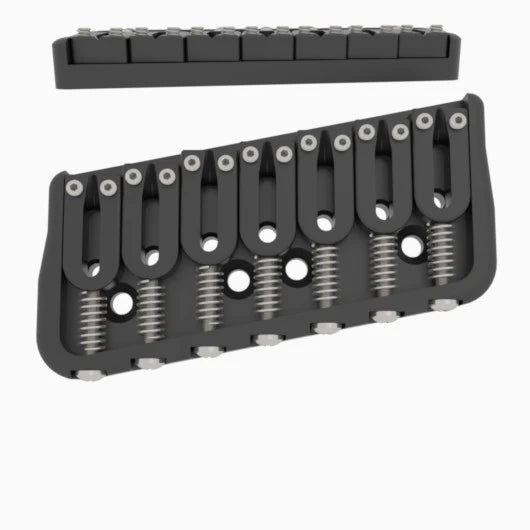 Hipshot Multi-Scale Fixed Guitar Bridge, 7 String