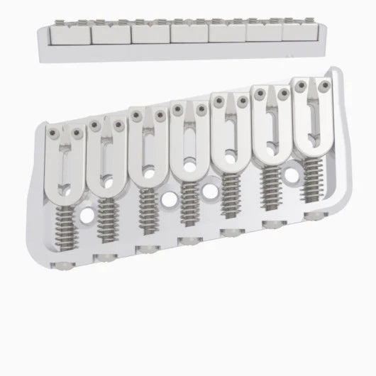 Hipshot Multi-Scale Fixed Guitar Bridge, 7 String