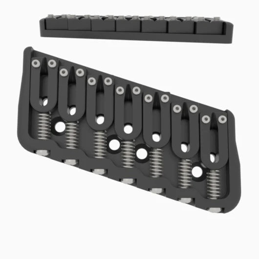 Hipshot Multi-Scale Fixed Guitar Bridge, 7 String