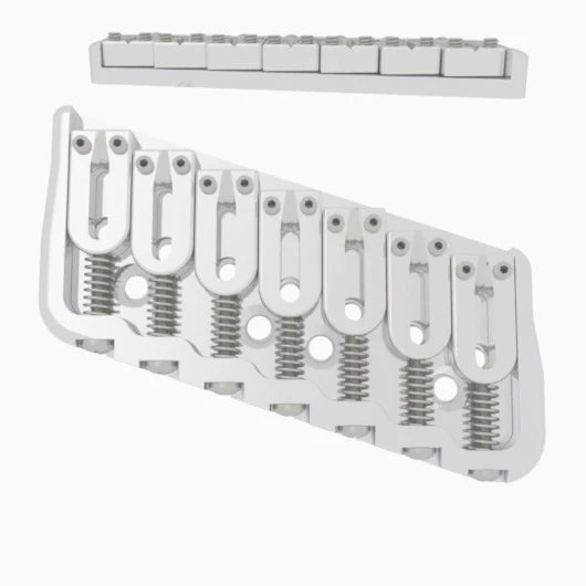 Hipshot Multi-Scale Fixed Guitar Bridge, 7 String