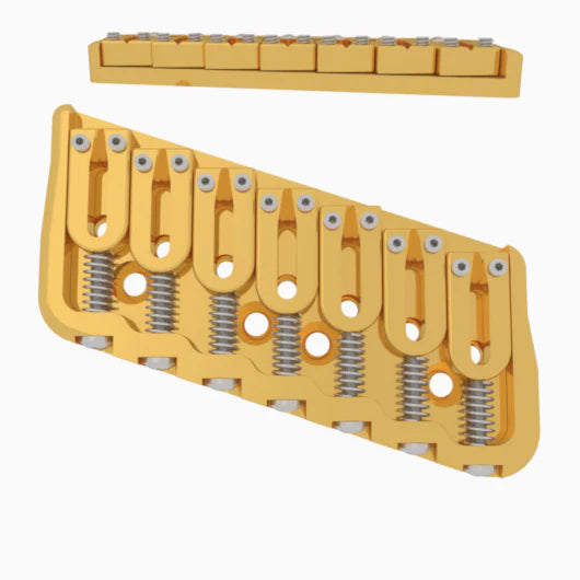 Hipshot Multi-Scale Fixed Guitar Bridge, 7 String