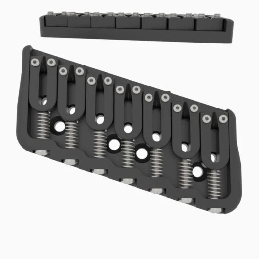 Hipshot Multi-Scale Fixed Guitar Bridge, 7 String