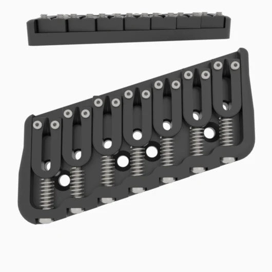Hipshot Multi-Scale Fixed Guitar Bridge, 7 String