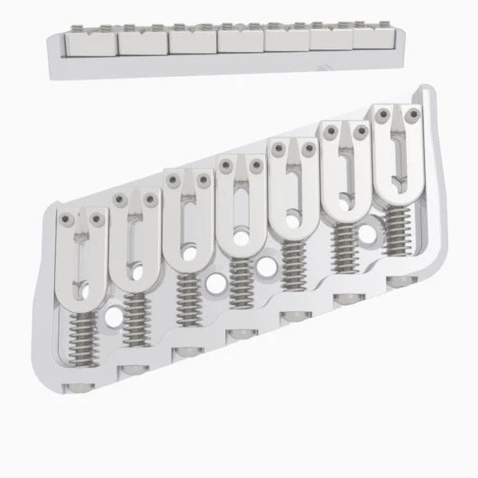 Hipshot Multi-Scale Fixed Guitar Bridge, 7 String