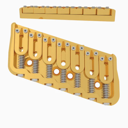 Hipshot Multi-Scale Fixed Guitar Bridge, 7 String