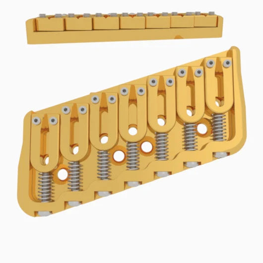 Hipshot Multi-Scale Fixed Guitar Bridge, 7 String