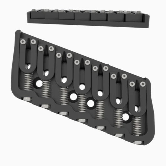 Hipshot Multi-Scale Fixed Guitar Bridge, 7 String