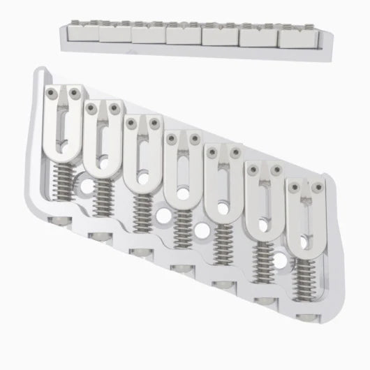 Hipshot Multi-Scale Fixed Guitar Bridge, 7 String