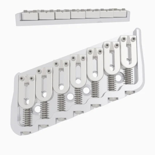 Hipshot Multi-Scale Fixed Guitar Bridge, 7 String