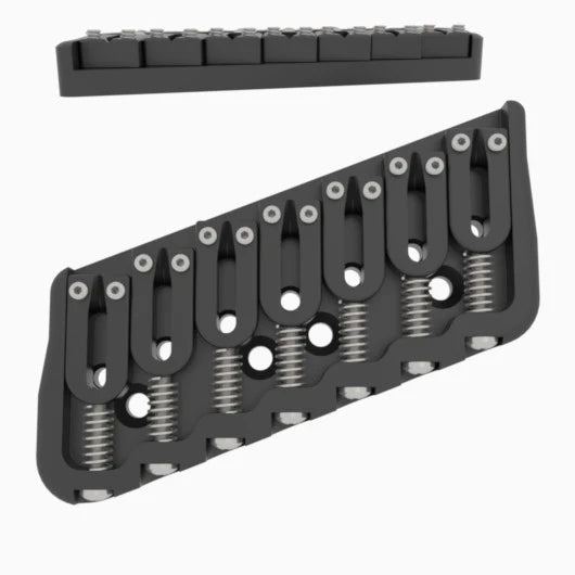 Hipshot Multi-Scale Fixed Guitar Bridge, 7 String