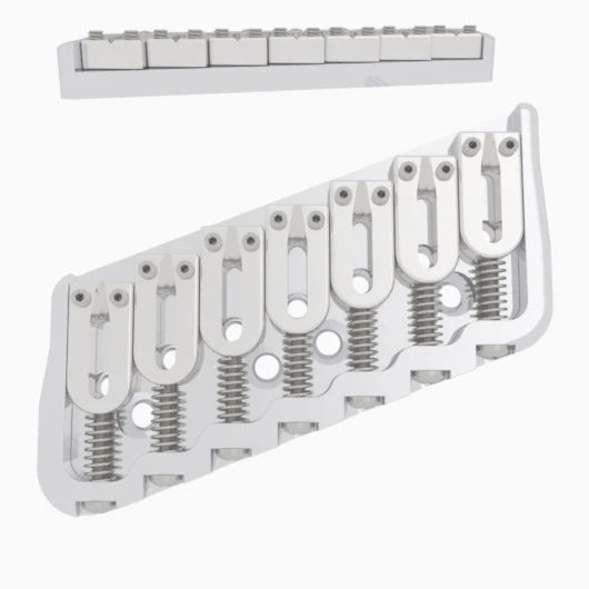 Hipshot Multi-Scale Fixed Guitar Bridge, 7 String