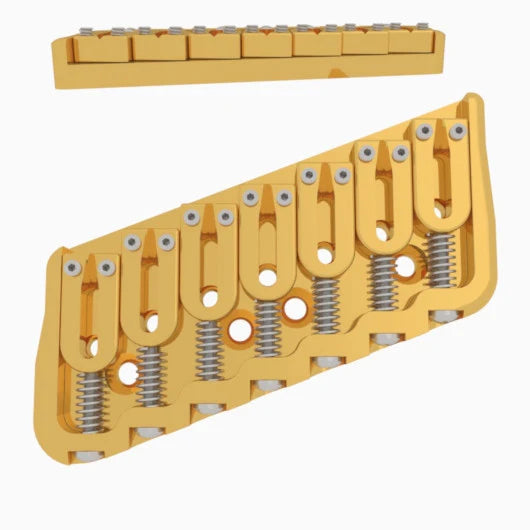 Hipshot Multi-Scale Fixed Guitar Bridge, 7 String
