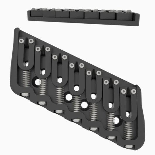 Hipshot Multi-Scale Fixed Guitar Bridge, 7 String