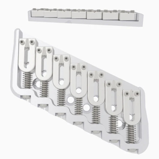 Hipshot Multi-Scale Fixed Guitar Bridge, 7 String