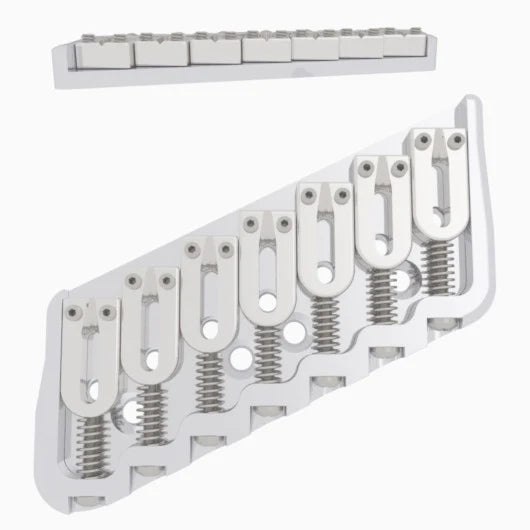 Hipshot Multi-Scale Fixed Guitar Bridge, 7 String