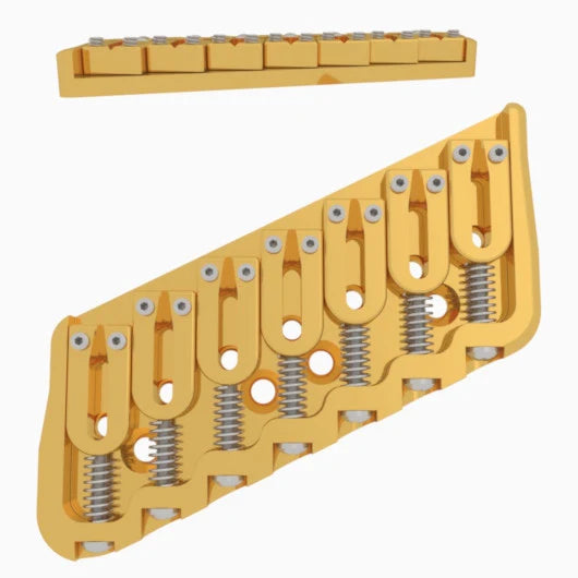 Hipshot Multi-Scale Fixed Guitar Bridge, 7 String