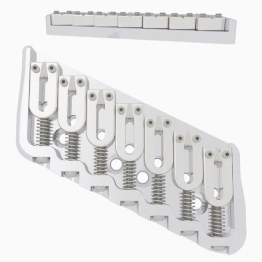 Hipshot Multi-Scale Fixed Guitar Bridge, 7 String