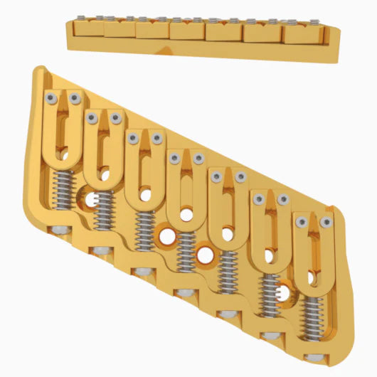 Hipshot Multi-Scale Fixed Guitar Bridge, 7 String