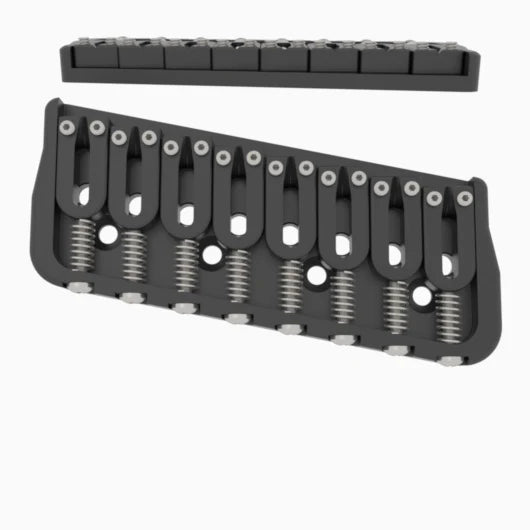 Hipshot Multi-Scale Fixed Guitar Bridge, 8 String