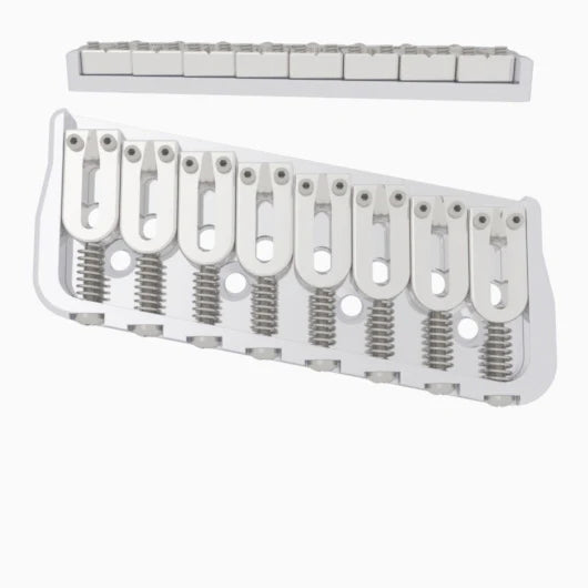 Hipshot Multi-Scale Fixed Guitar Bridge, 8 String