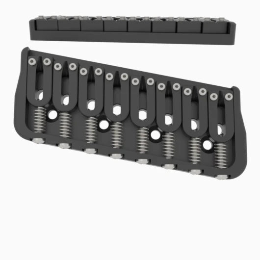 Hipshot Multi-Scale Fixed Guitar Bridge, 8 String