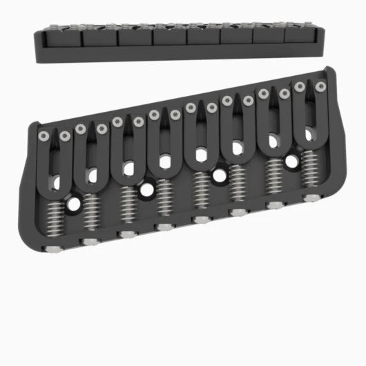Hipshot Multi-Scale Fixed Guitar Bridge, 8 String