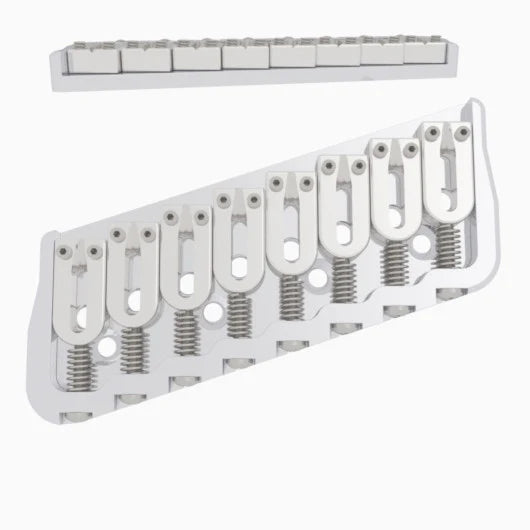 Hipshot Multi-Scale Fixed Guitar Bridge, 8 String