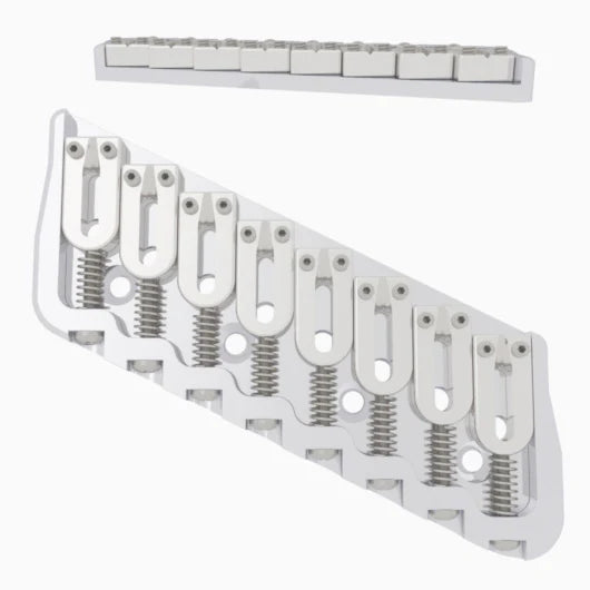 Hipshot Multi-Scale Fixed Guitar Bridge, 8 String