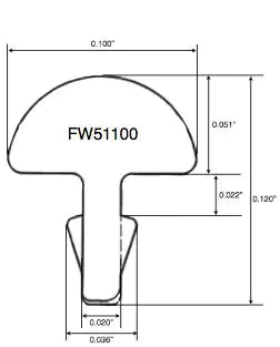 Jescar Fretwire FW51100