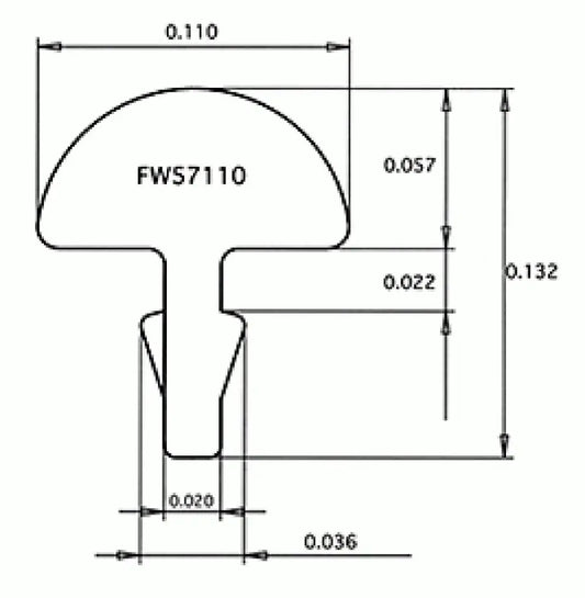Jescar Fretwire FL57110