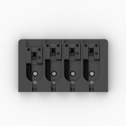 Hipshot A Style Bass Bridge - 4 String