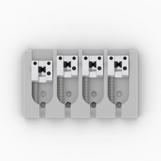 Hipshot A Style Bass Bridge - 4 String