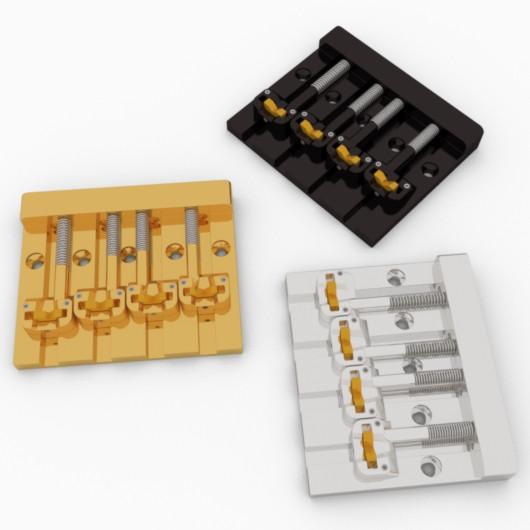 Hipshot KickAss 4 String Bass Bridge