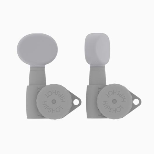 Butter Bean Button in Satin