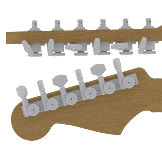 Hipshot Grip-Lock 6 In Line Closed Locking Tuner Upgrade Kits