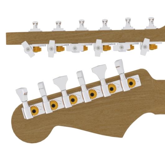 Hipshot Classic 6 In Line Tuner Upgrade Kits