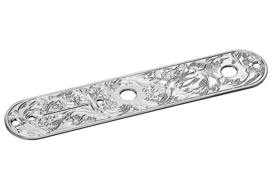 Gotoh Engraved Control Plate for Telecaster, Chrome
