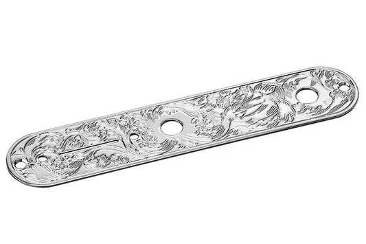 Gotoh Engraved Control Plate for Telecaster, Chrome