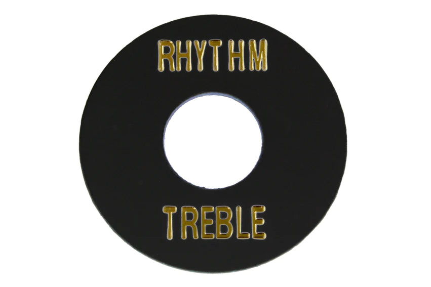 Rhythm/Treble Ring for Toggle Switch, Black