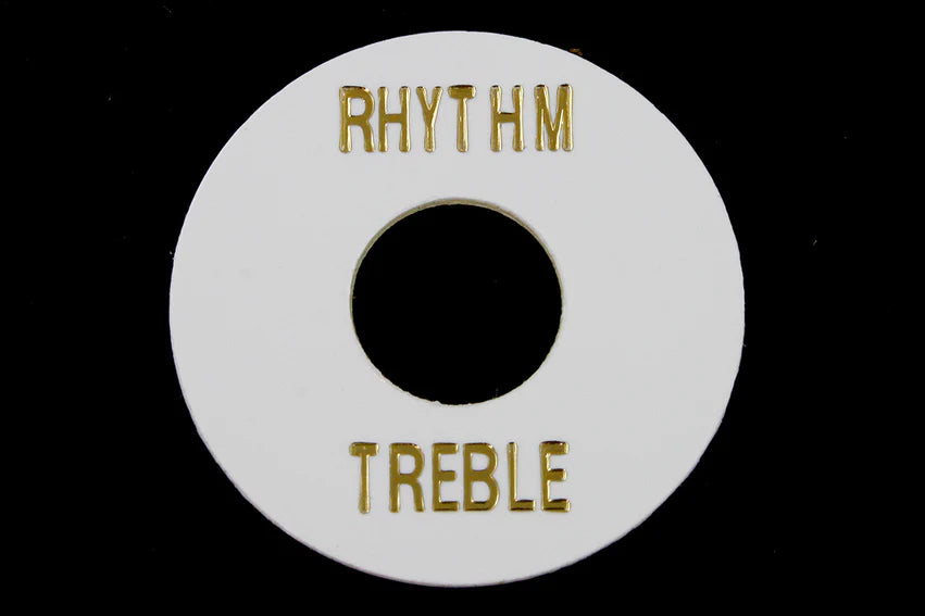 Rhythm/Treble Ring for Toggle Switch, White