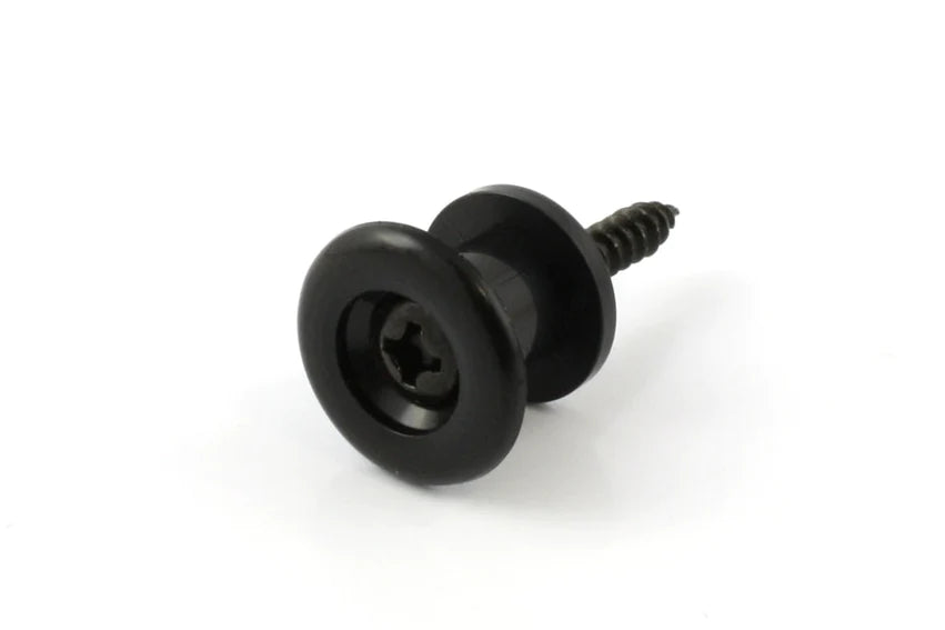 Plastic Strap buttons, Black