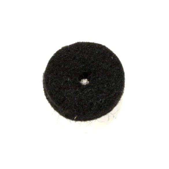 Strap Button Felt Washers, Black