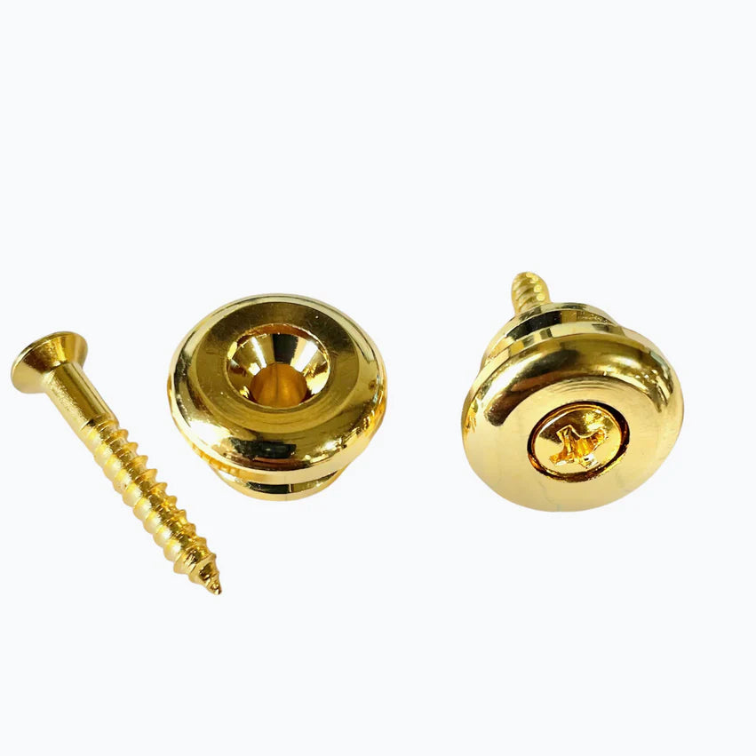 Allparts Oversized Strap Button, Gold