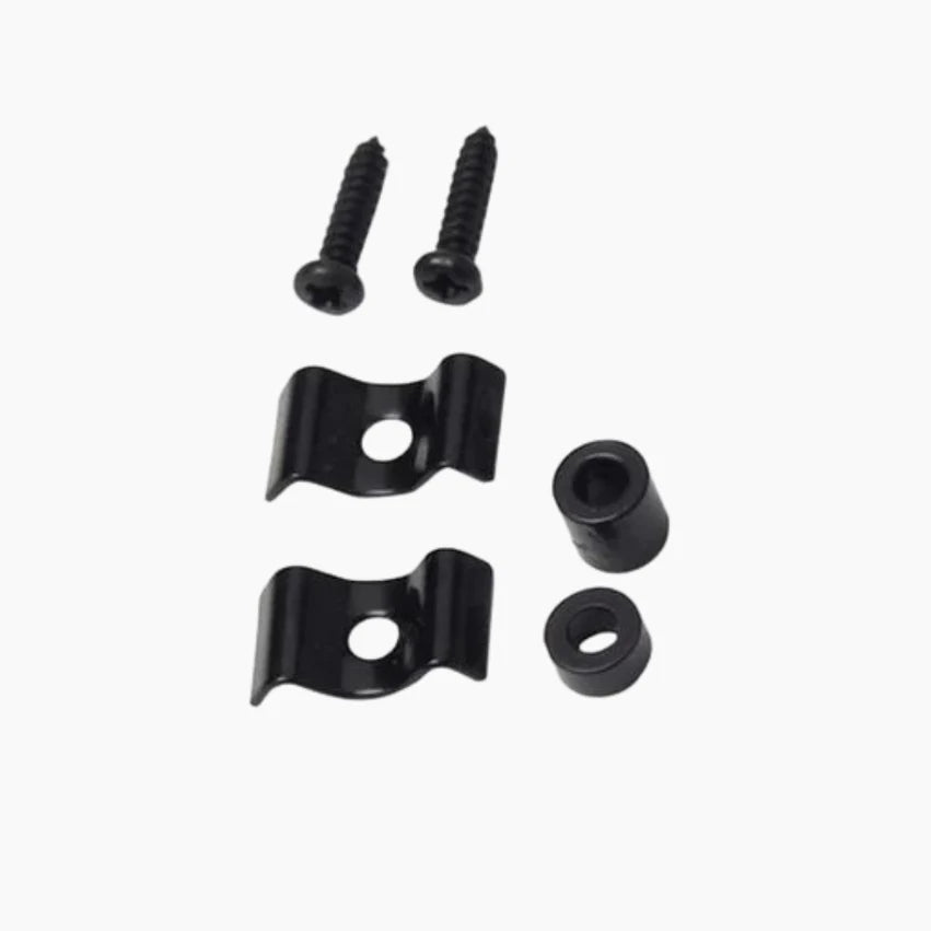 Allparts Vintage Wave Style String Guides, Black