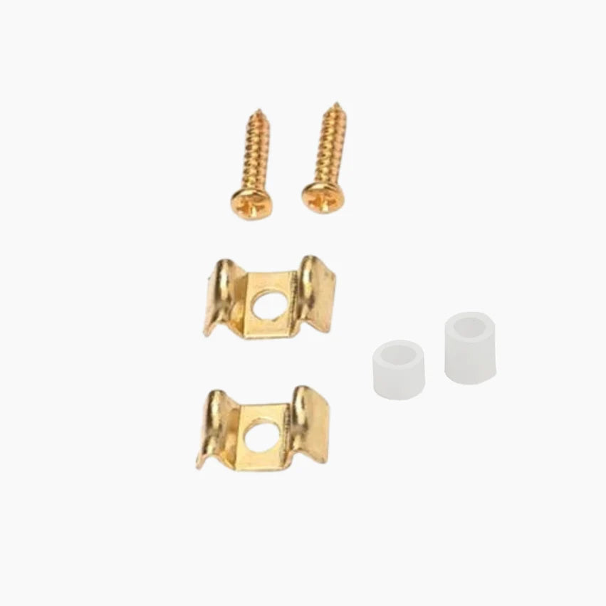 Allparts Vintage Wave Style String Guides, Gold