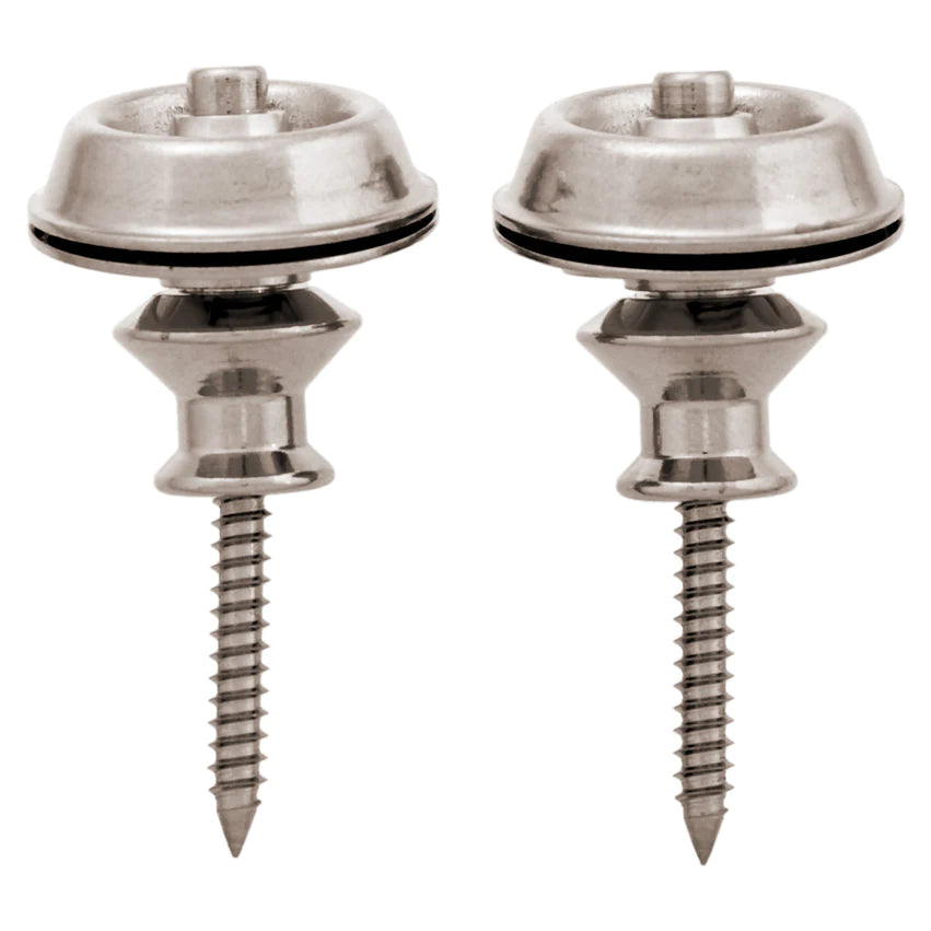 Dunlop Dual Design Strap Locks, Nickel