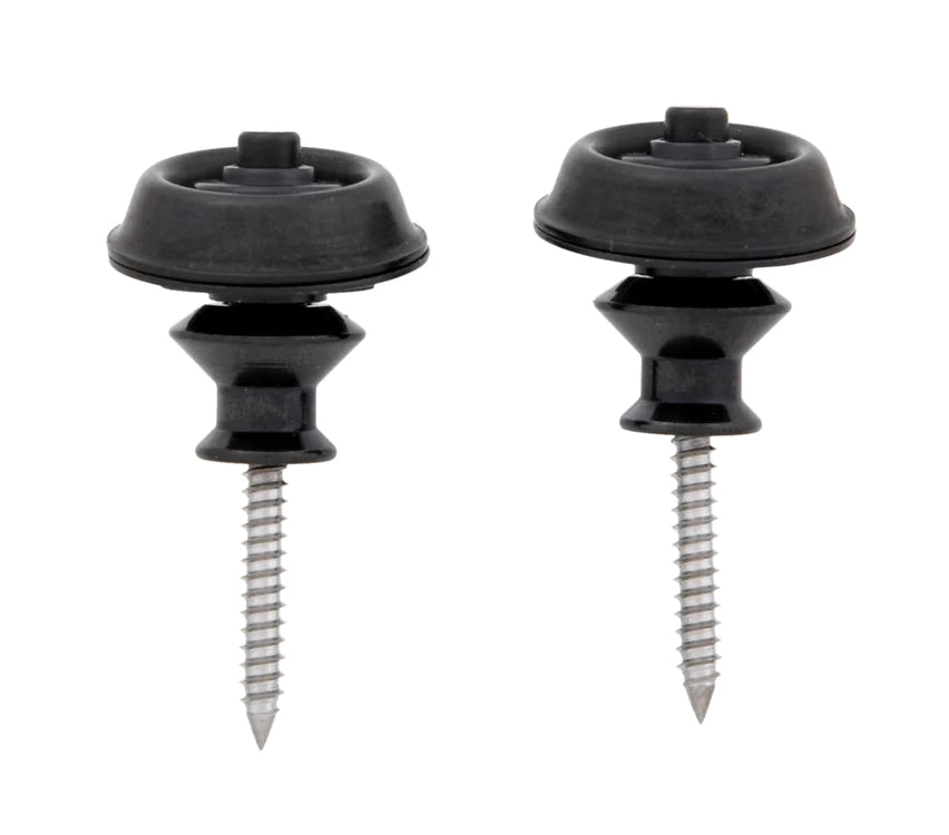 Dunlop Dual Design Strap Locks, Black