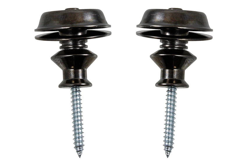 Dunlop Dual Design Strap Locks, Cosmo Black