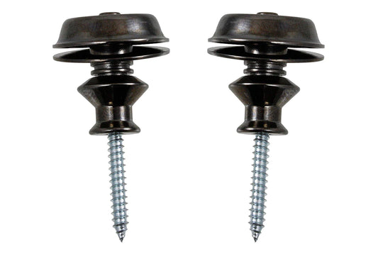 Dunlop Dual Design Strap Locks, Cosmo Black